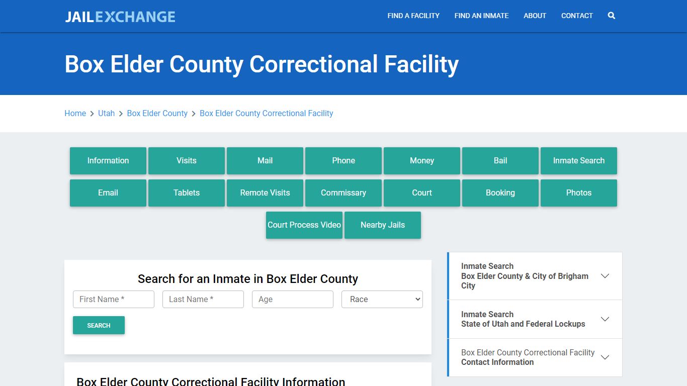 Box Elder County Correctional Facility - Jail Exchange